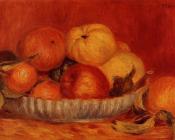 皮埃尔 奥古斯特 雷诺阿 : Still Life with Apples and Oranges